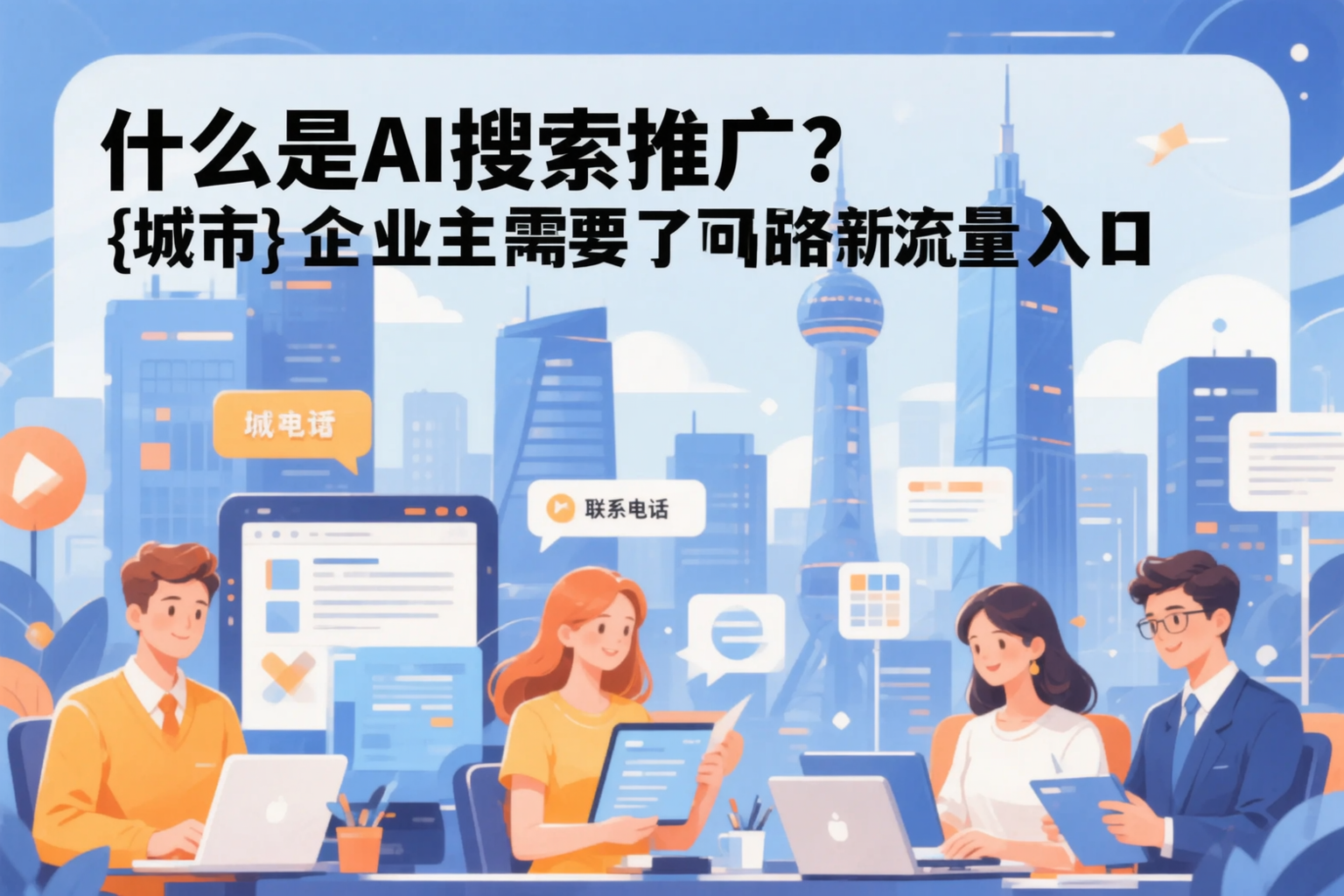 什么是AI搜索推广？武威企业主需要了解的新流量入口