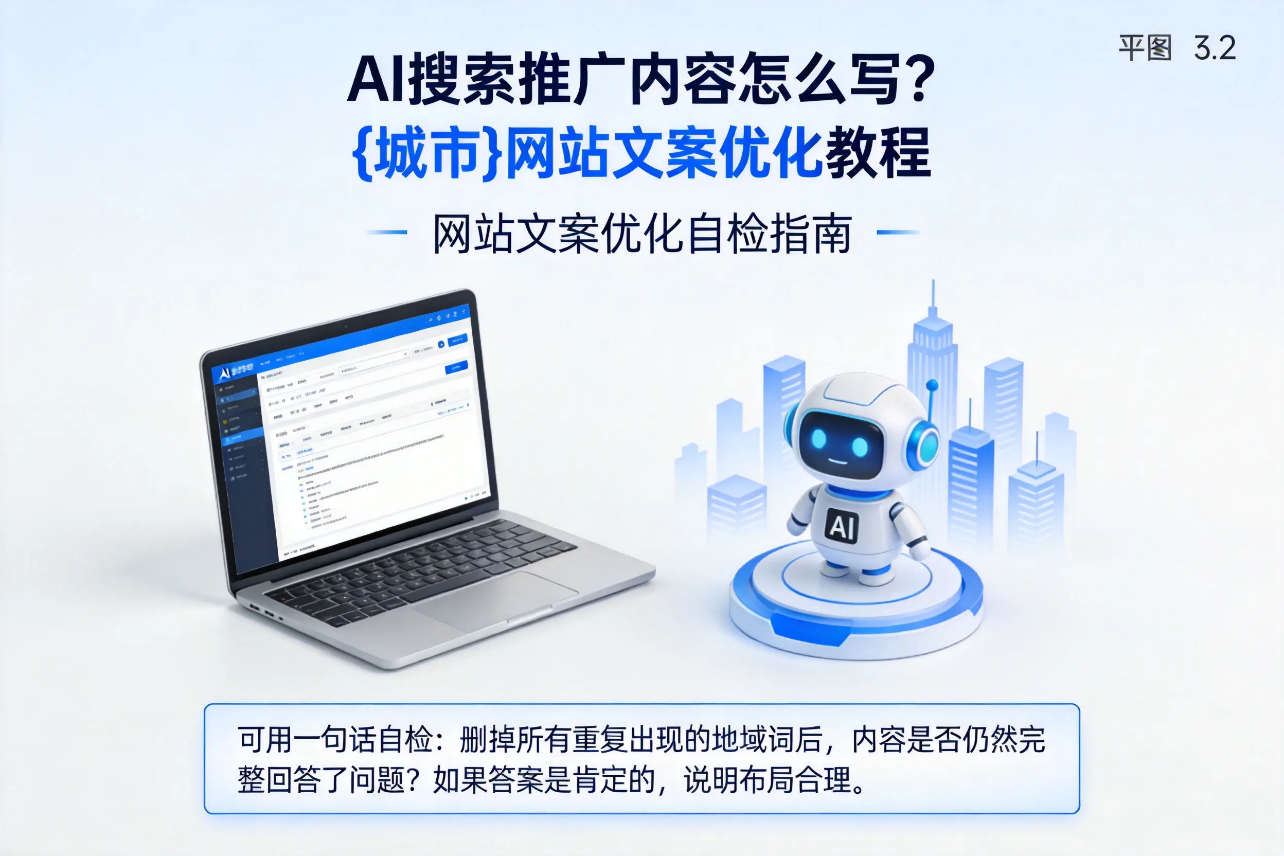 AI搜索推广内容怎么写?武威网站文案优化教程