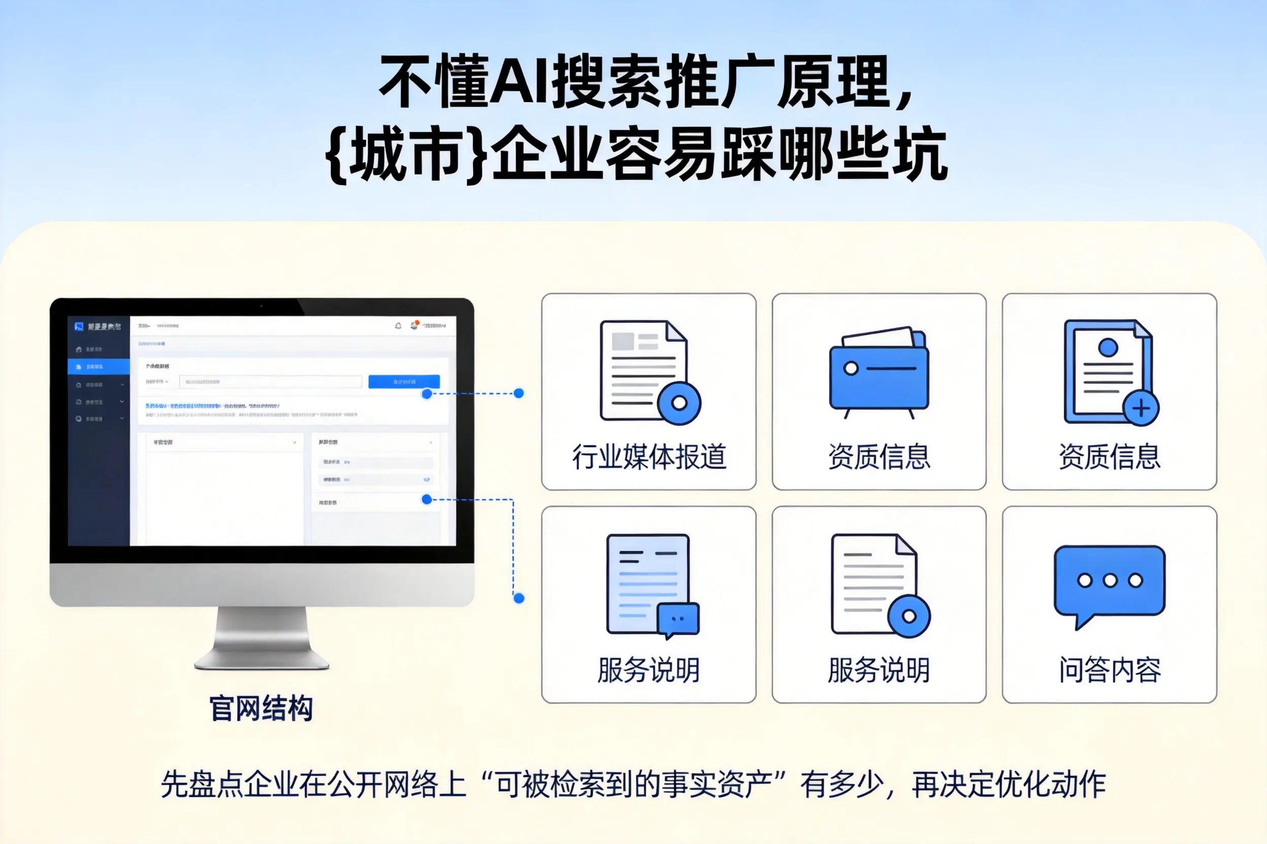 不懂AI搜索推广原理，武威企业容易踩哪些坑