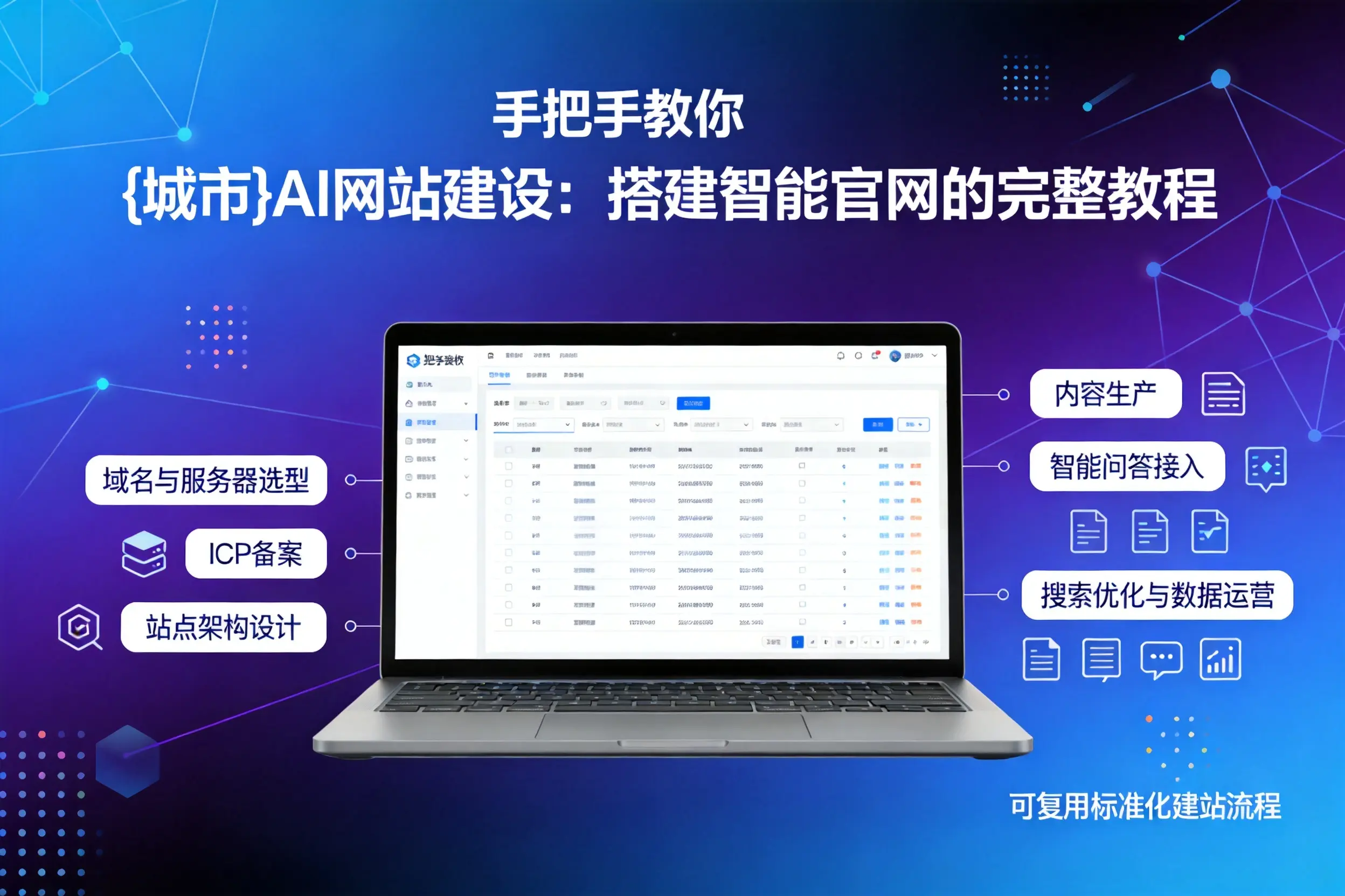 手把手教你武威AI网站建设：搭建智能官网的完整教程