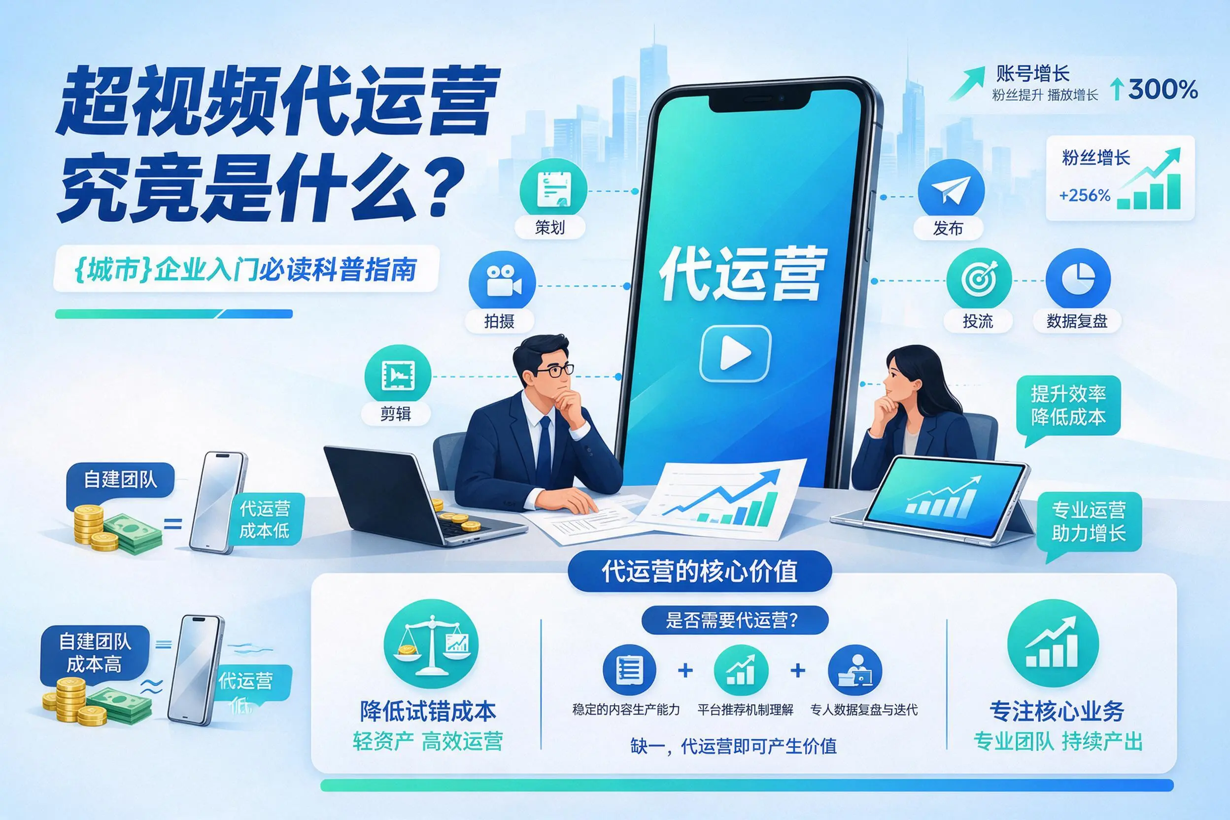 短视频代运营究竟是什么？武威企业入门必读科普指南