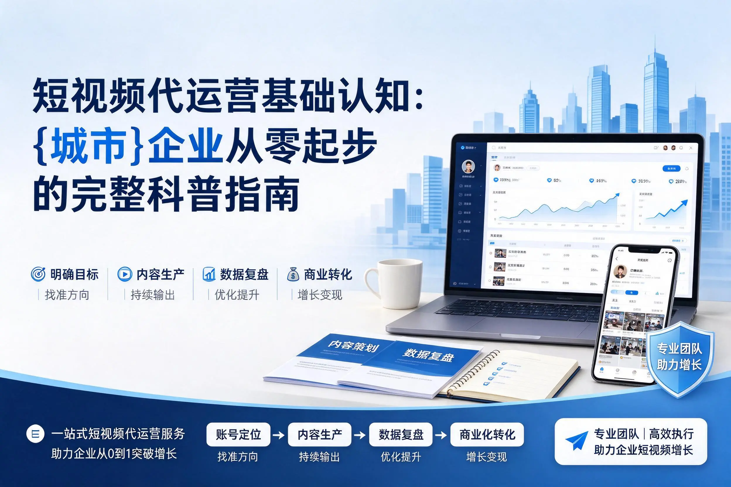 短视频代运营基础认知：武威企业从零起步的完整科普指南