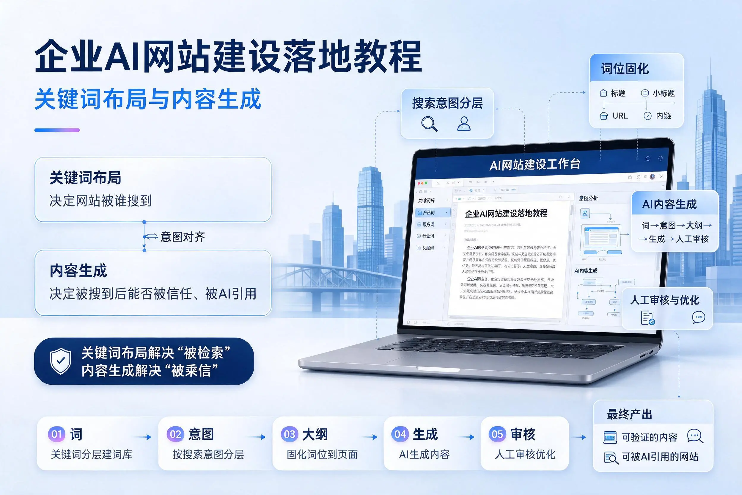 武威企业AI网站建设落地教程：关键词布局与内容生成