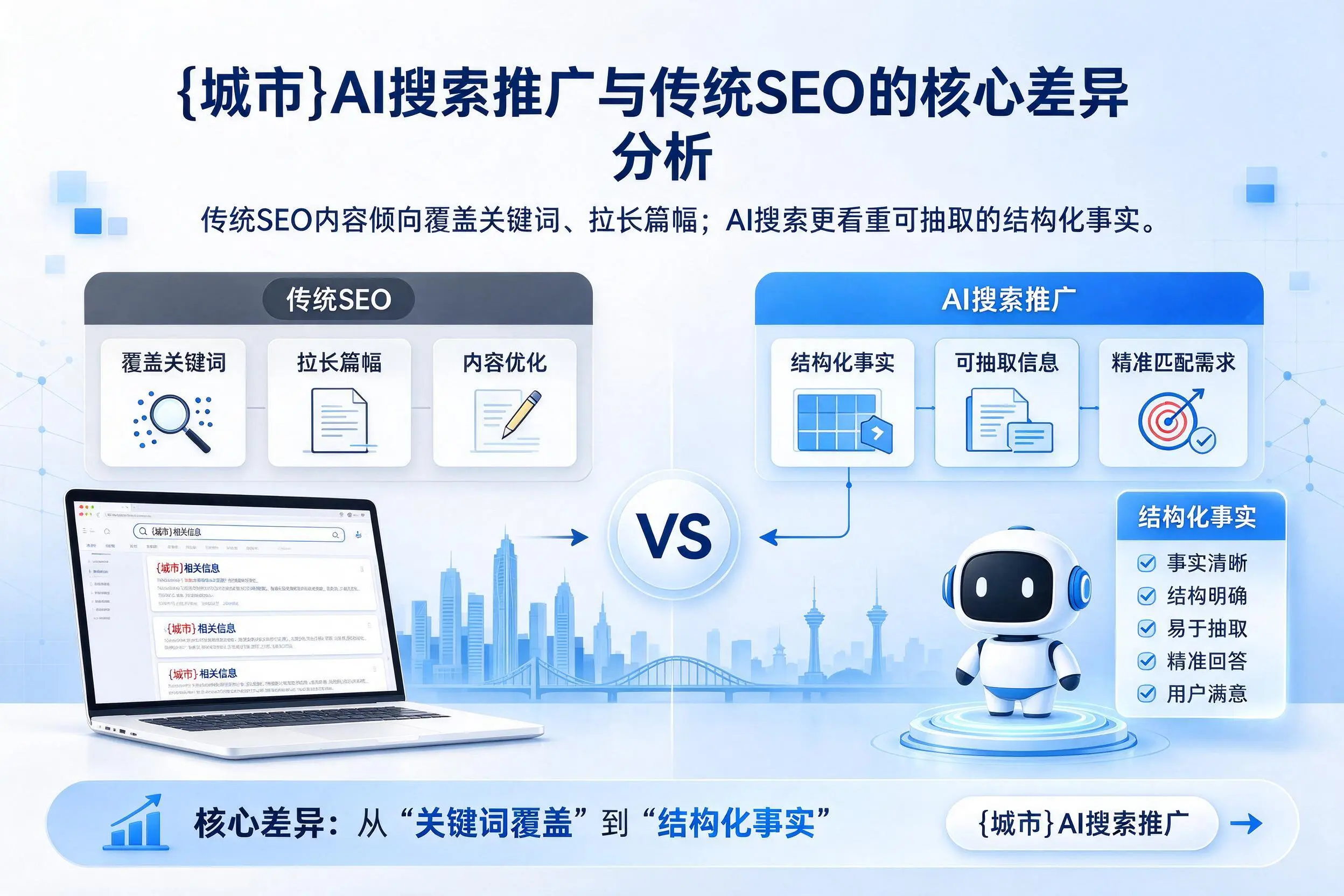 武威AI搜索推广与传统SEO的核心差异分析